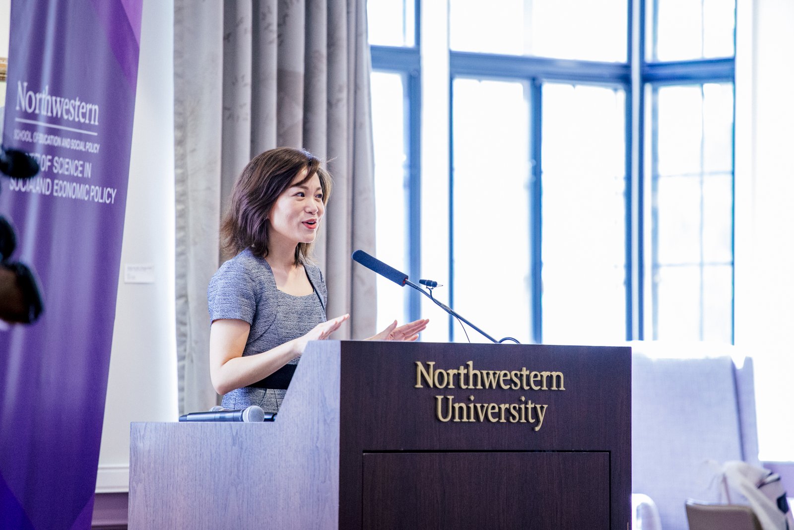 A research talk at Northwestern